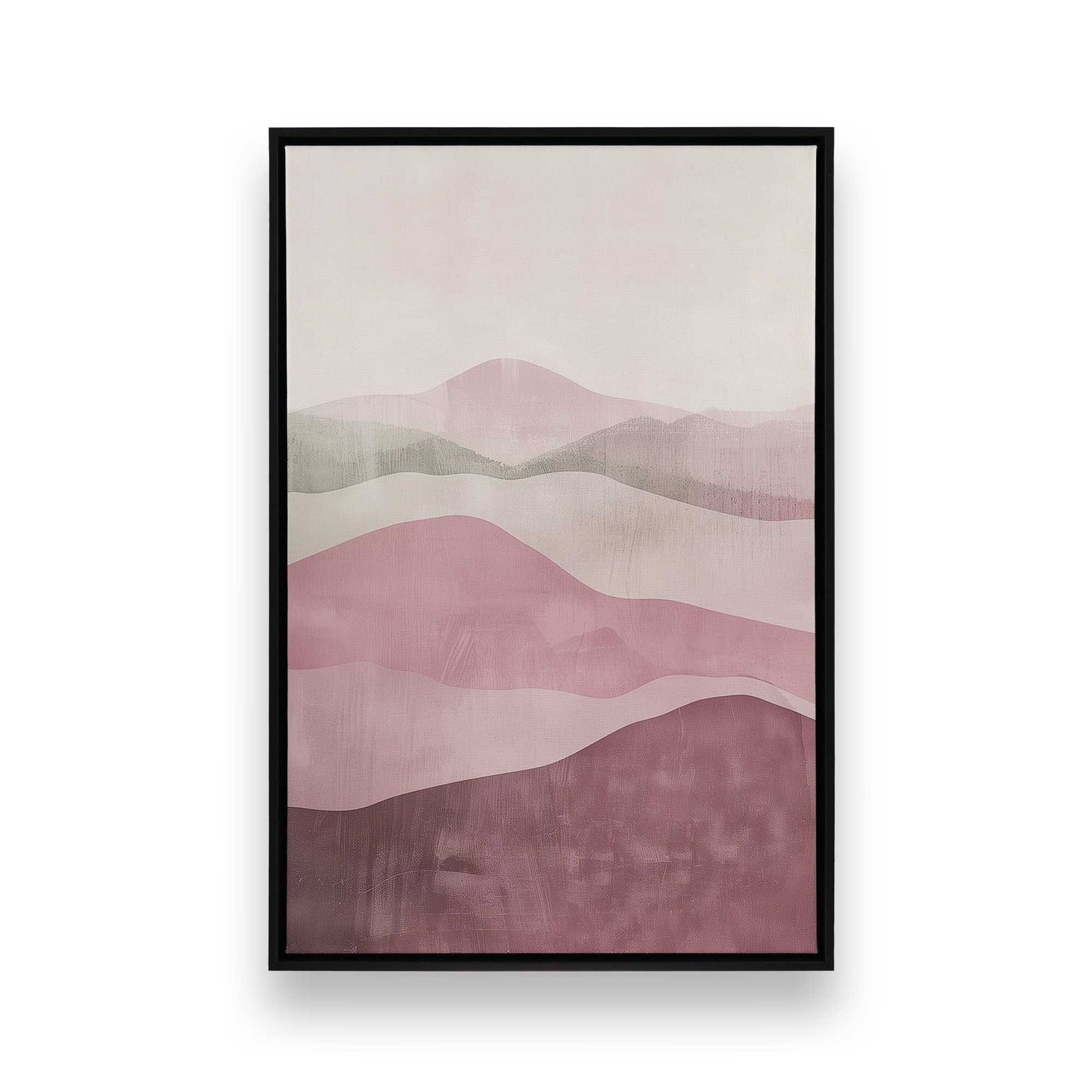 [Color:Satin Black], Picture of art in a Satin Black frame