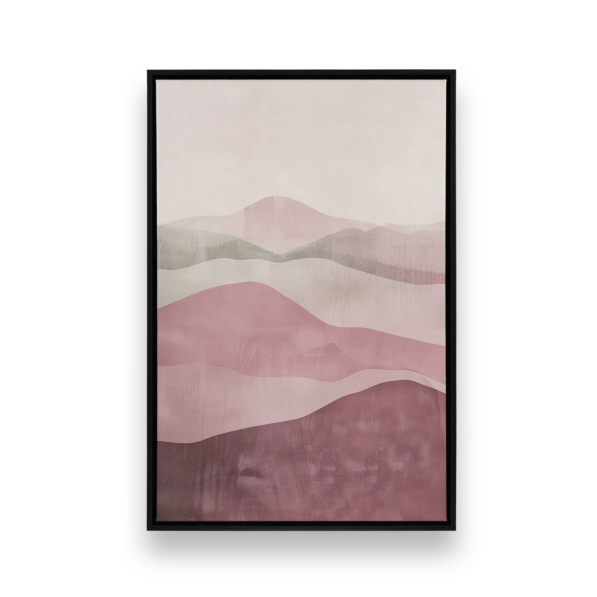 [Color:Satin Black], Picture of art in a Satin Black frame