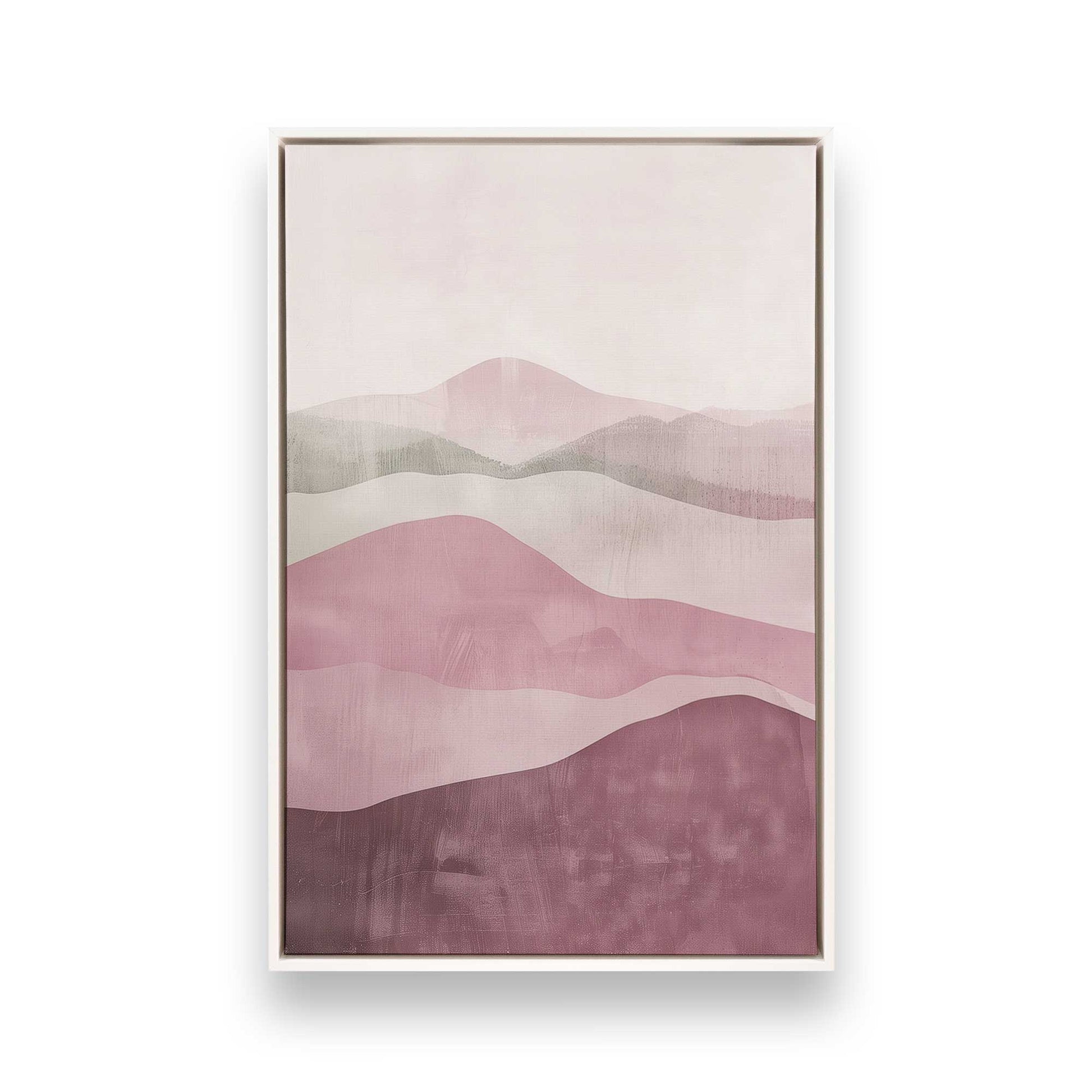 [Color:Opaque White], Picture of art in a White frame