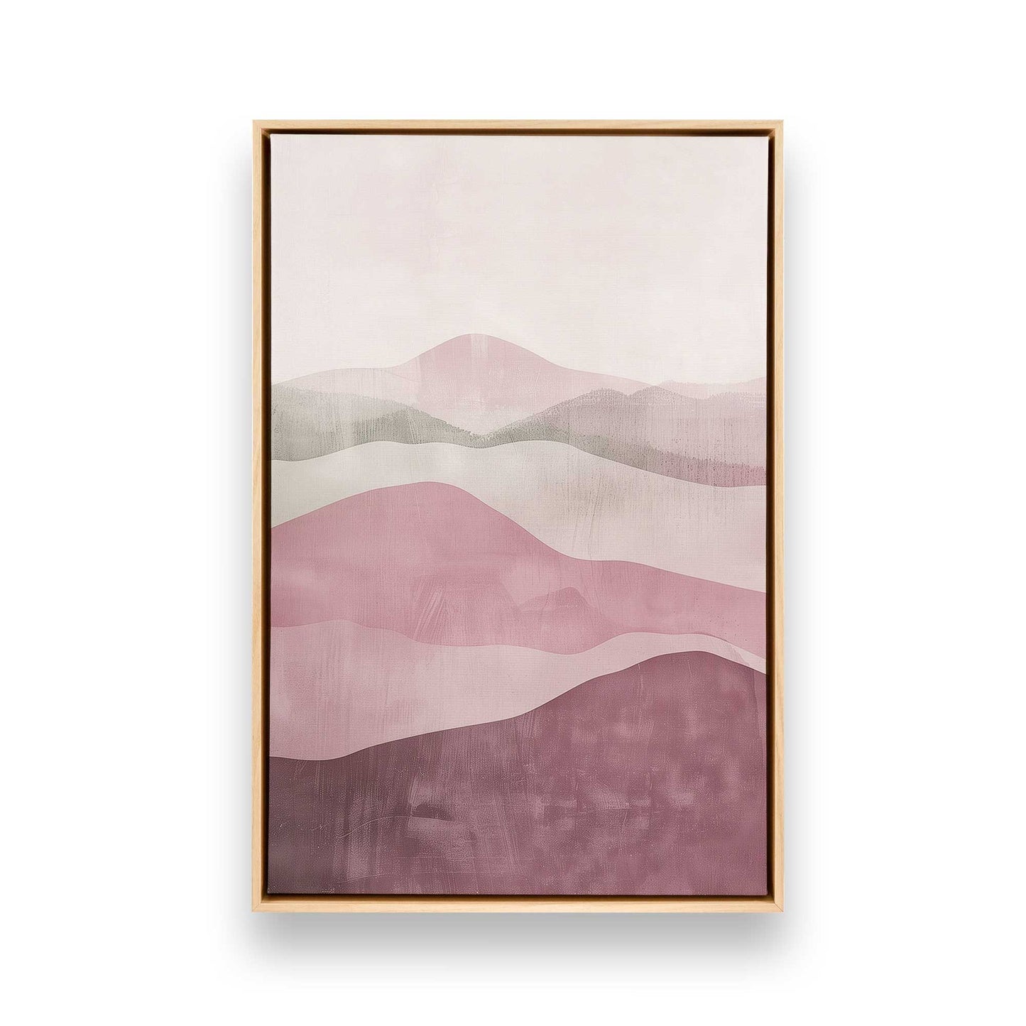 [Color:American Maple], Picture of art in a American Maple frame