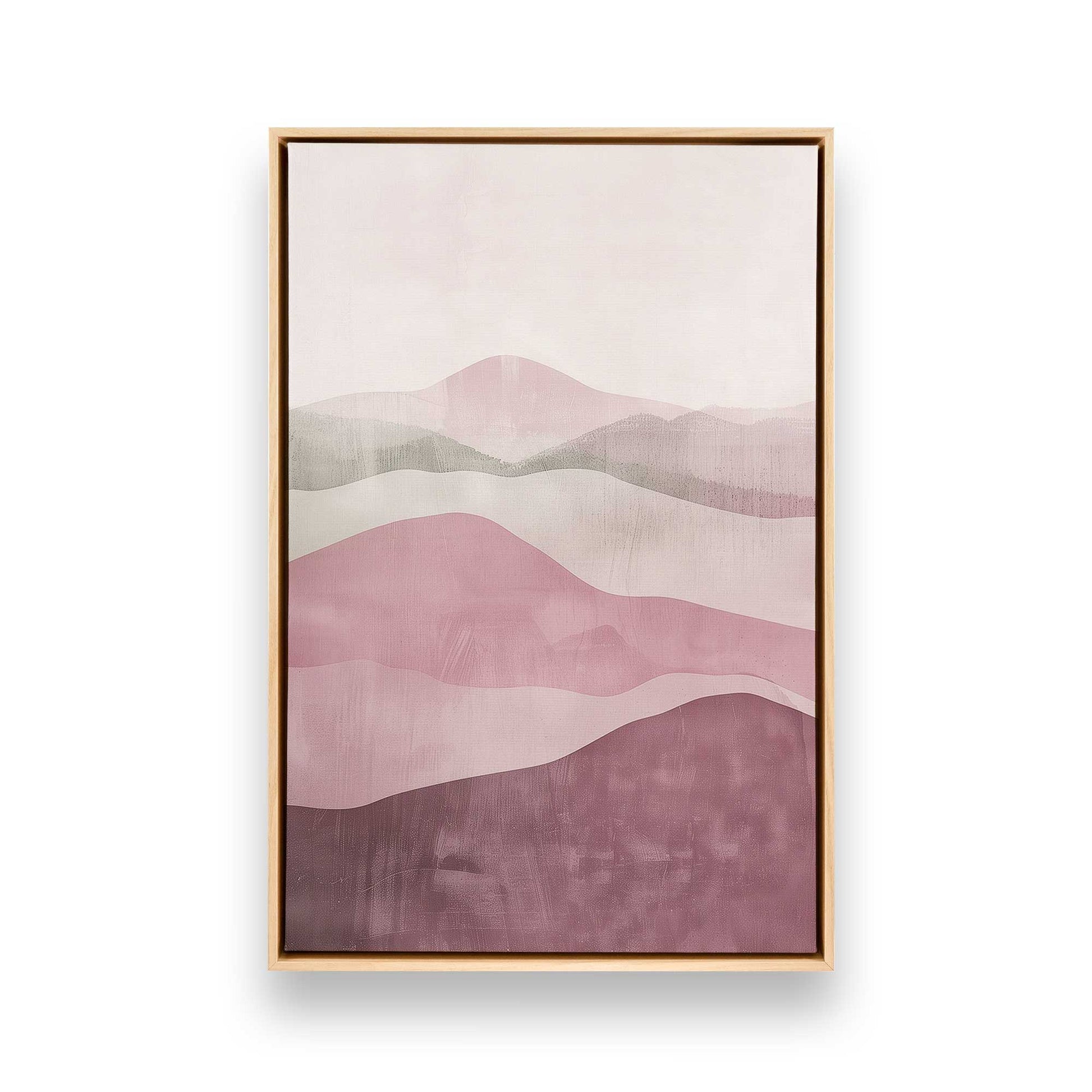 [Color:American Maple], Picture of art in a American Maple frame