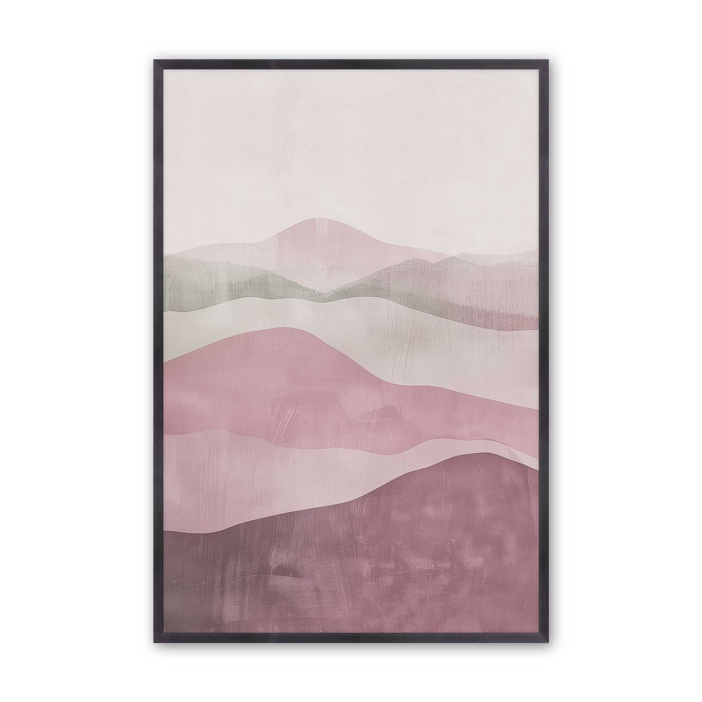 [Color:Weathered Zinc], Picture of art in a Weathered Zinc frame