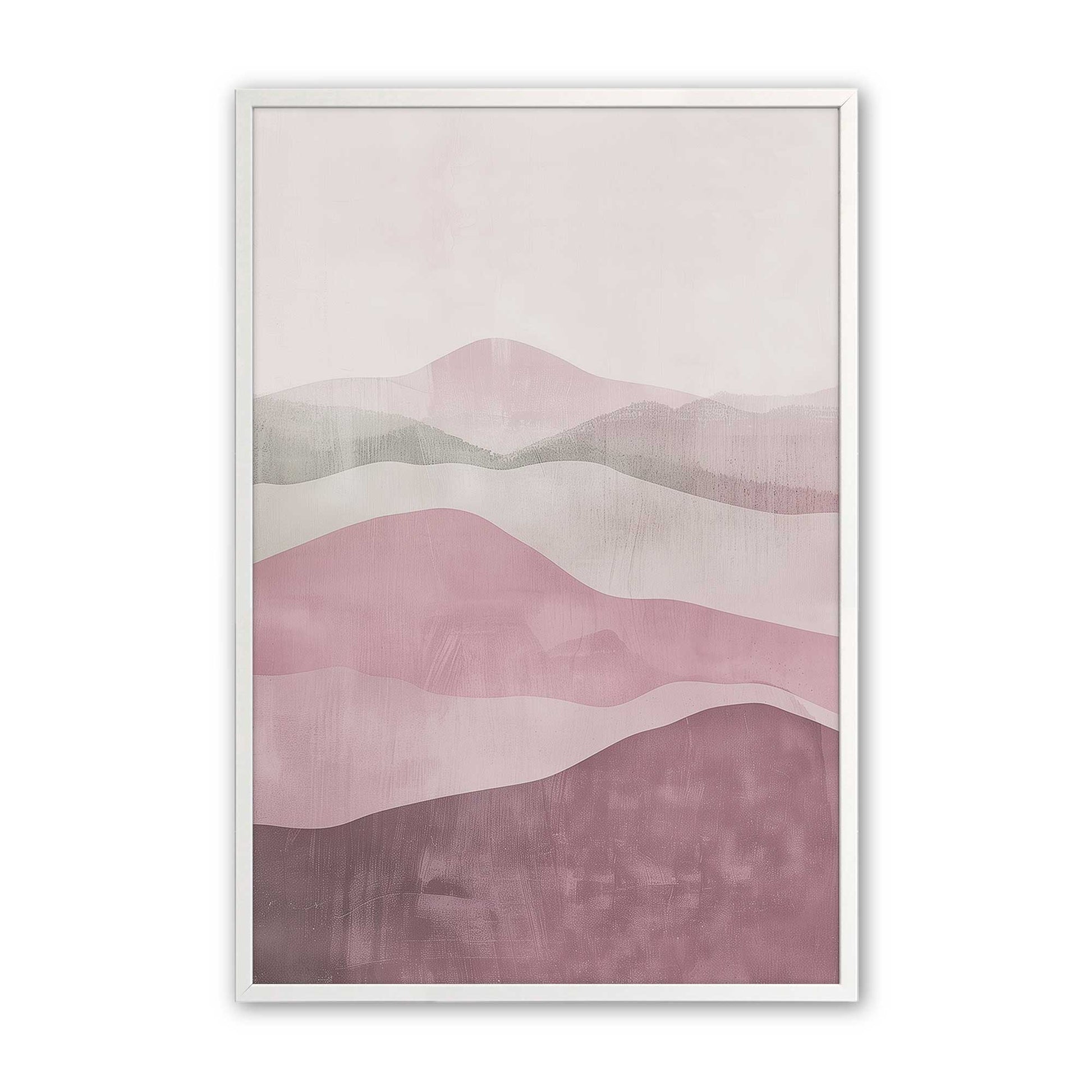 [Color:Opaque White], Picture of art in a Opaque White frame