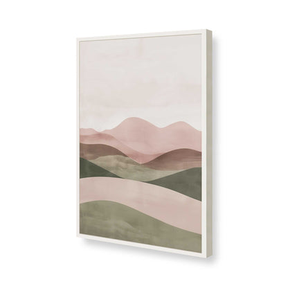 [Color:Opaque White], Picture of art in a Opaque White frame of the corner
