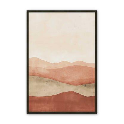 [Color:Satin Black], Picture of art in a Satin Black frame