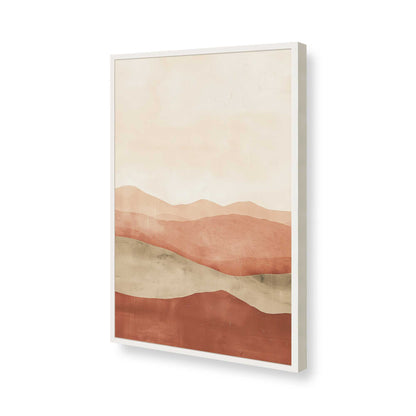 [Color:Opaque White], Picture of art in a Opaque White frame of the corner