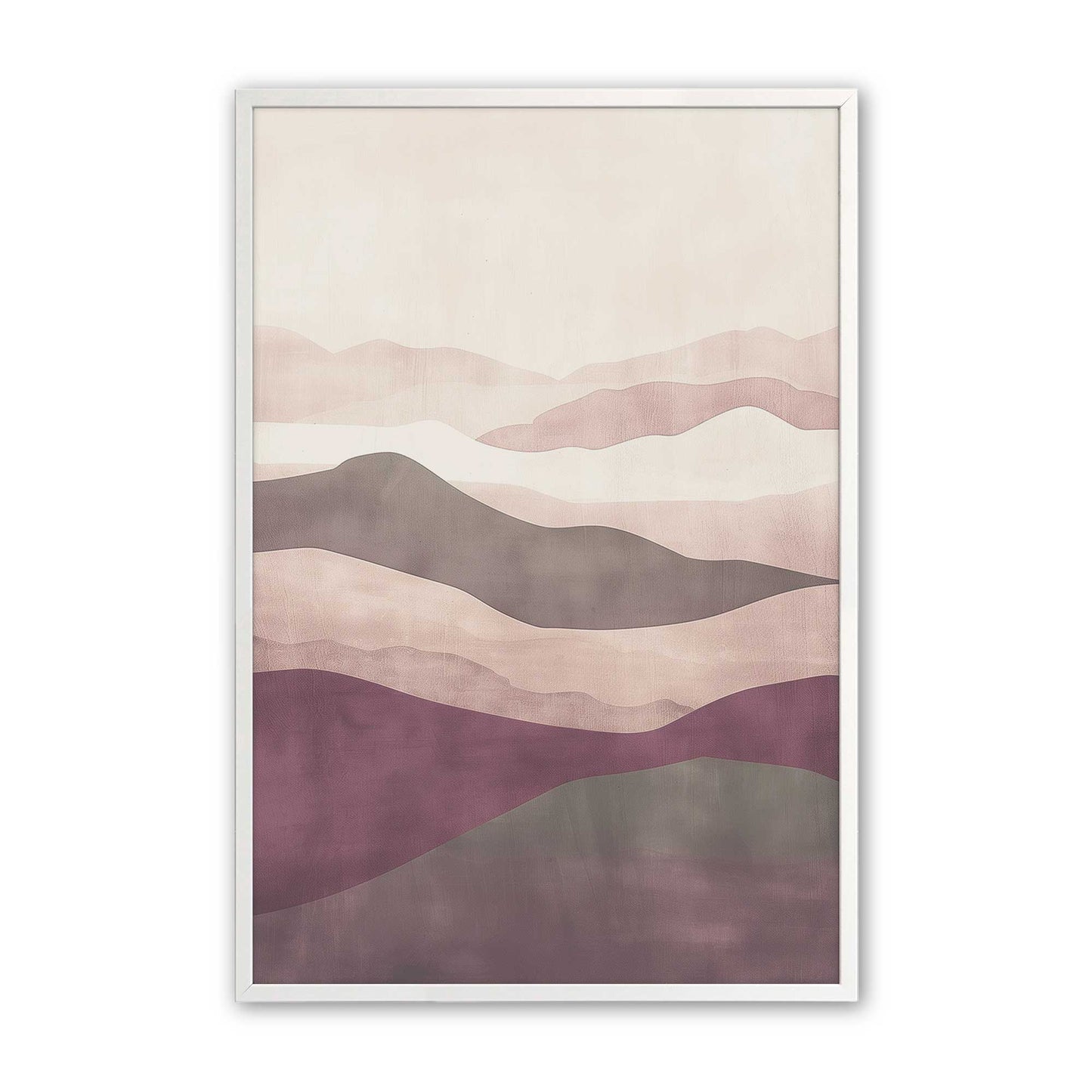 [Color:Opaque White], Picture of art in a Opaque White frame