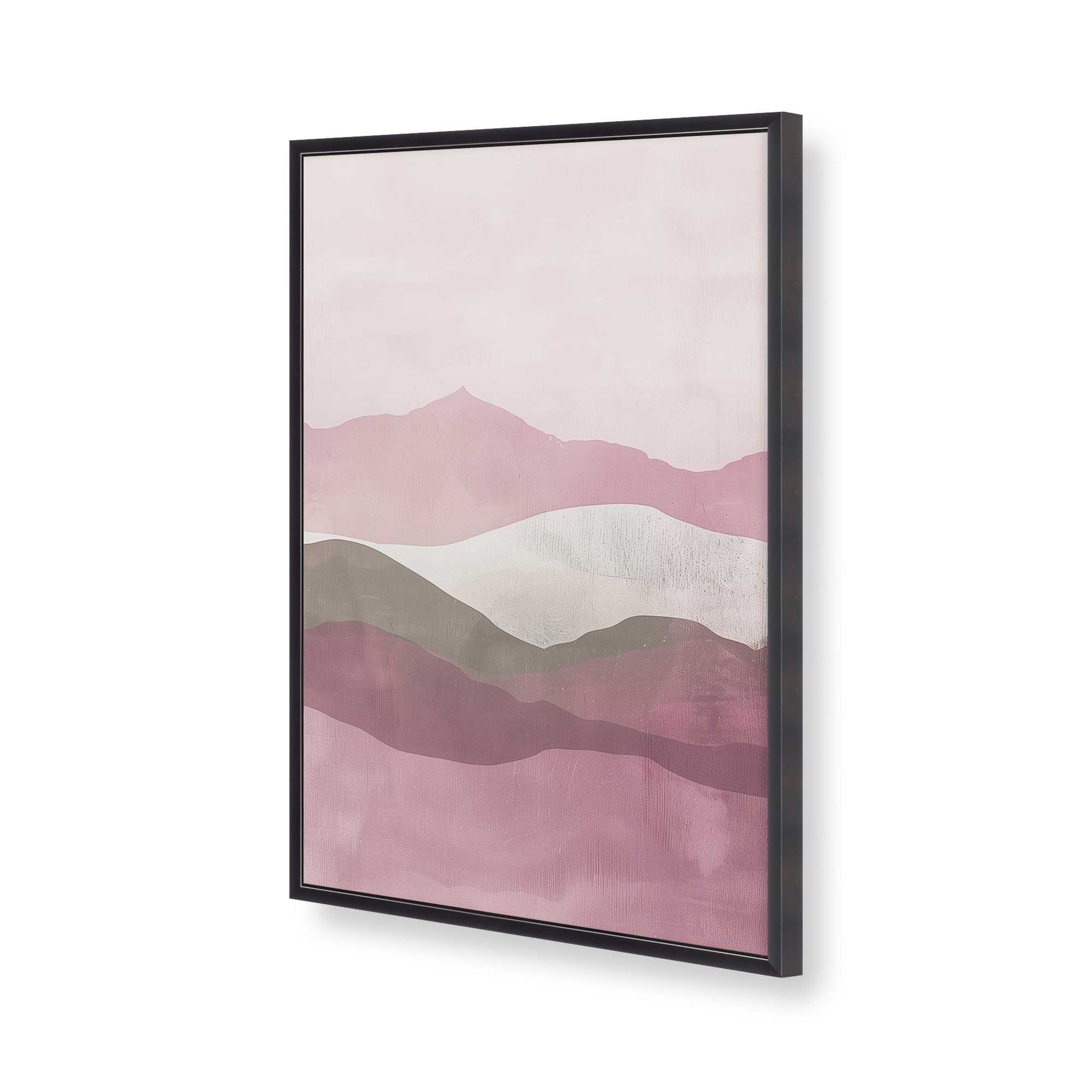 [Color:Weathered Zinc], Picture of art in a Weathered Zinc frame of the corner