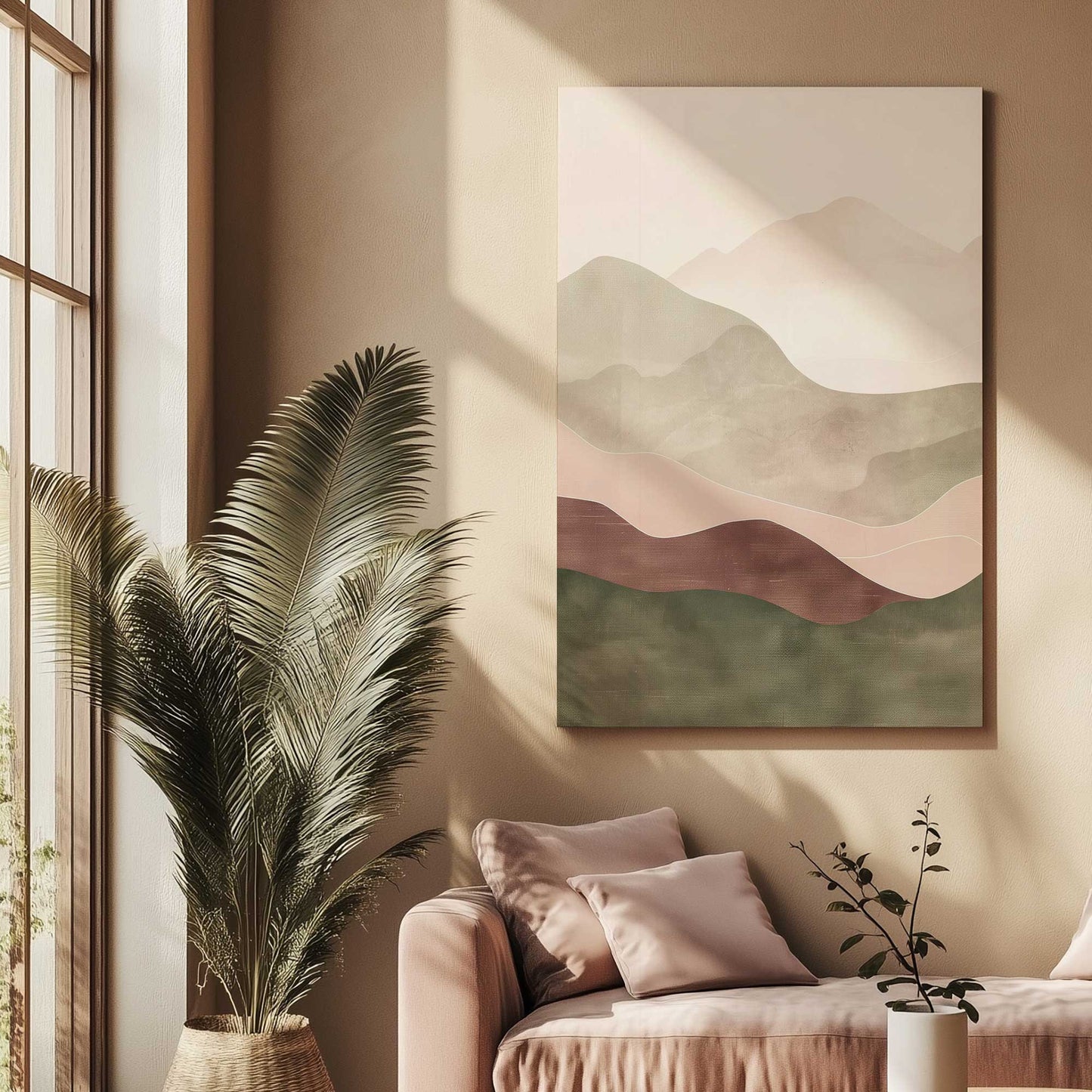 Picture of art in a room