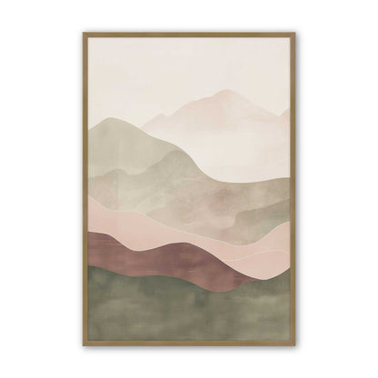 [Color:Brushed Gold], Picture of art in a Brushed Gold frame
