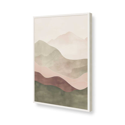 [Color:Opaque White], Picture of art in a Opaque White frame of the corner