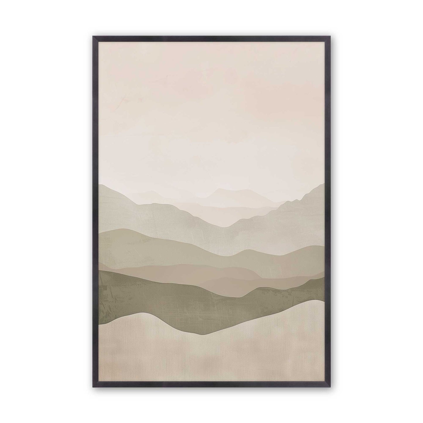 [Color:Weathered Zinc], Picture of art in a Weathered Zinc frame