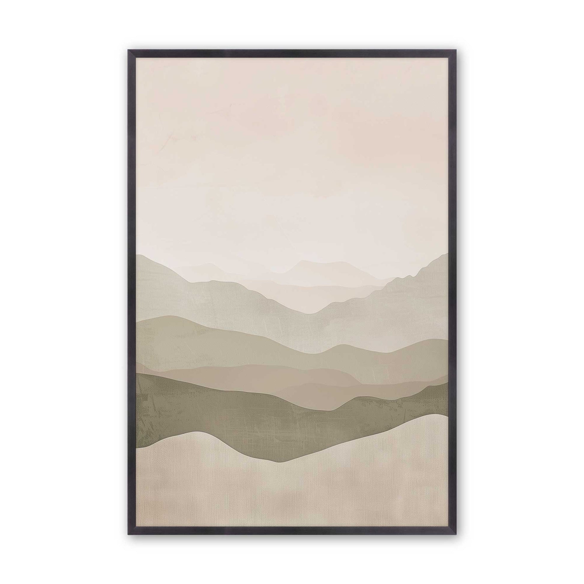 [Color:Weathered Zinc], Picture of art in a Weathered Zinc frame