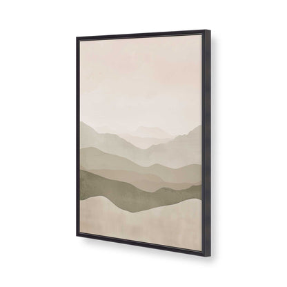 [Color:Weathered Zinc], Picture of art in a Weathered Zinc frame of the corner