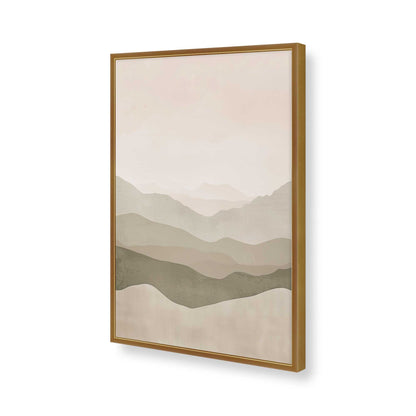 [Color:Polished Gold], Picture of art in a Polished Gold frame of the corner