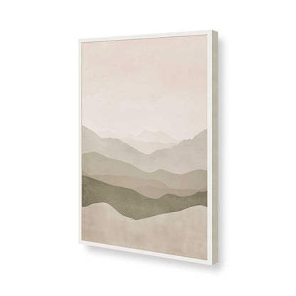 [Color:Opaque White], Picture of art in a Opaque White frame of the corner