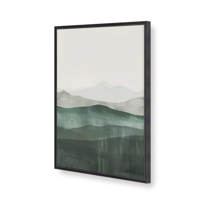 [Color:Weathered Zinc], Picture of art in a Weathered Zinc frame of the corner