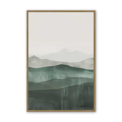 [Color:Brushed Gold], Picture of art in a Brushed Gold frame