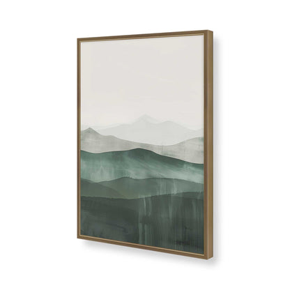 [Color:Brushed Gold], Picture of art in a Brushed Gold frame of the corner