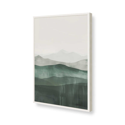 [Color:Opaque White], Picture of art in a Opaque White frame of the corner