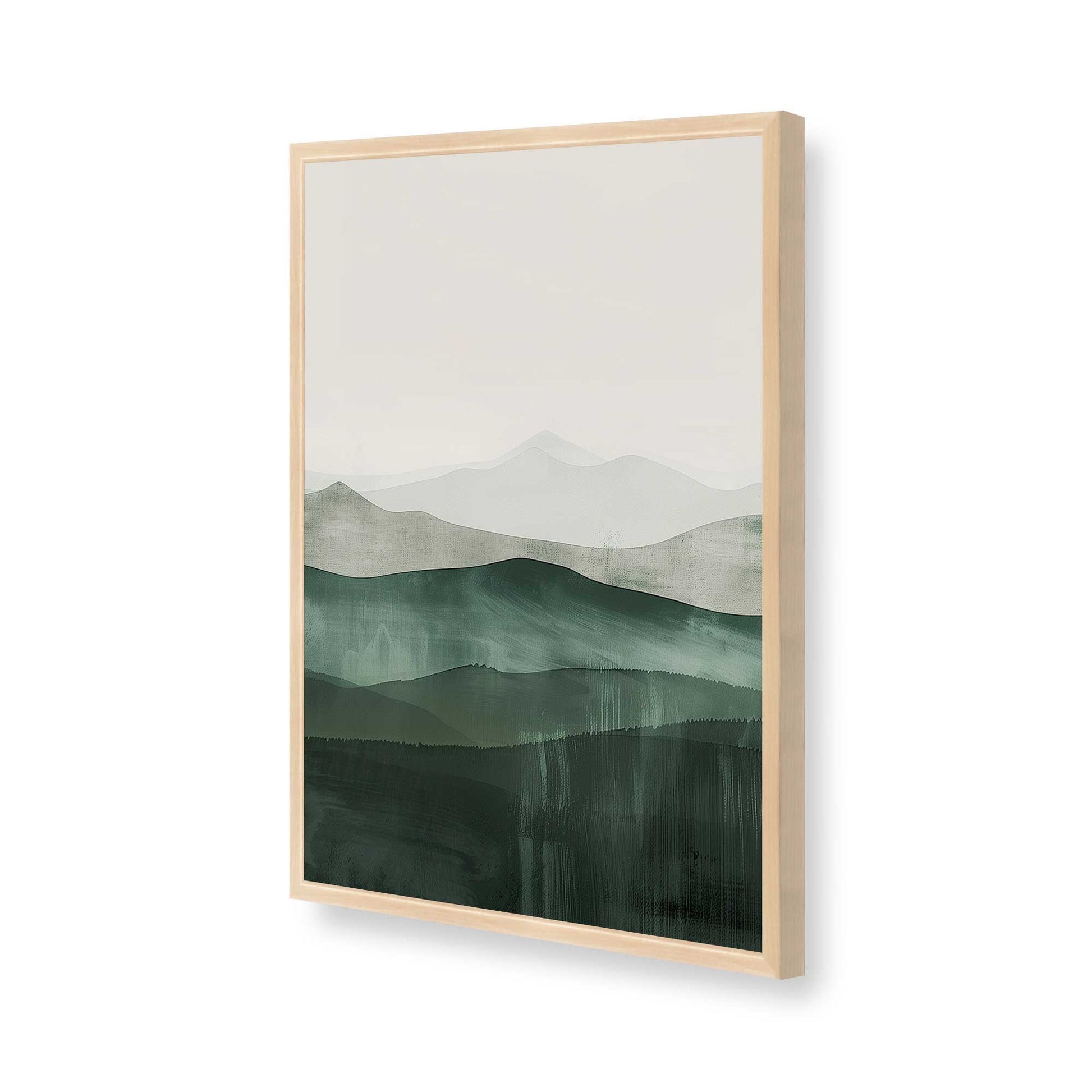 [Color:Raw Maple], Picture of art in a Raw Maple frame of the corner