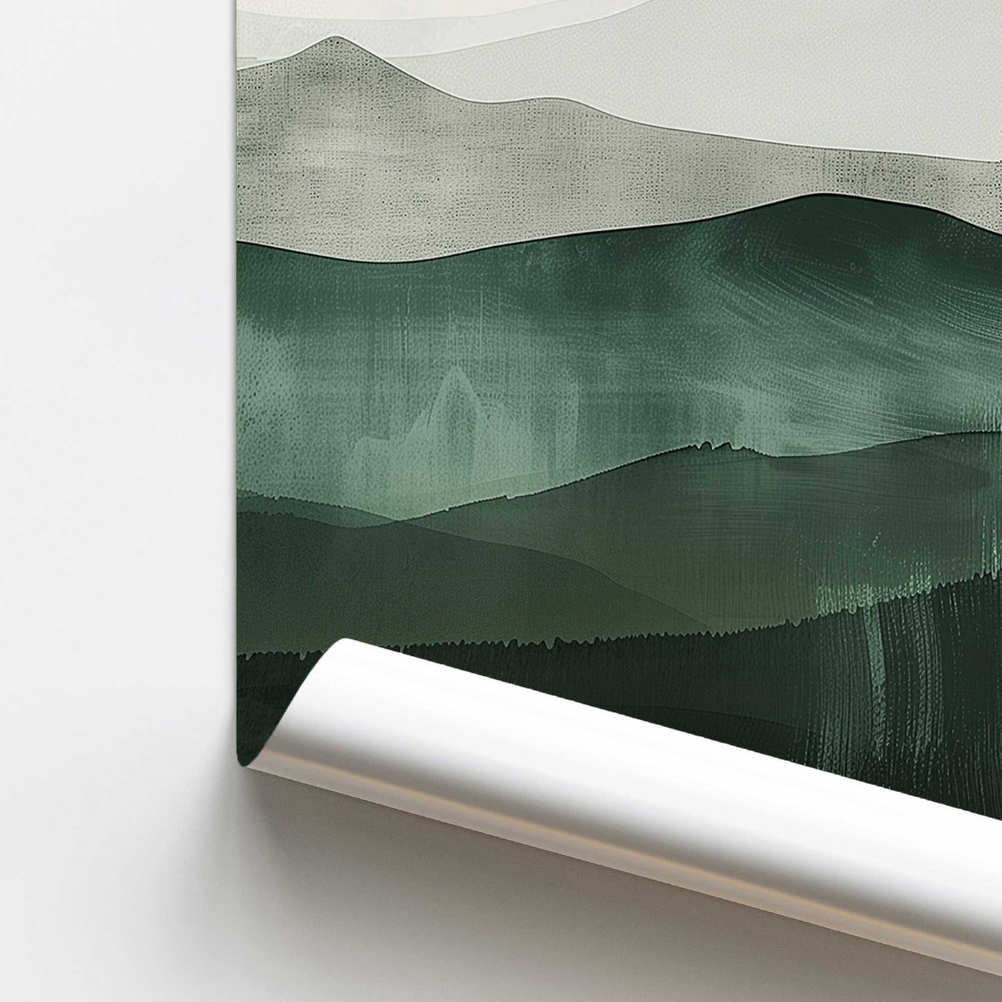 [color:Rolled Print], Picture of close up of art