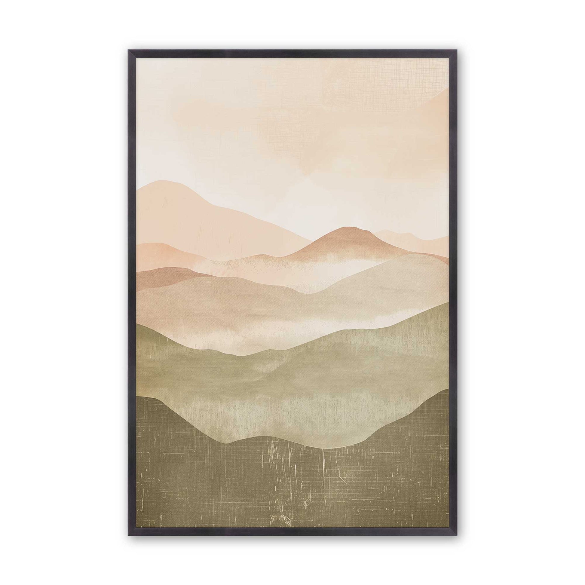 [Color:Weathered Zinc], Picture of art in a Weathered Zinc frame