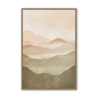 [Color:Brushed Gold], Picture of art in a Brushed Gold frame
