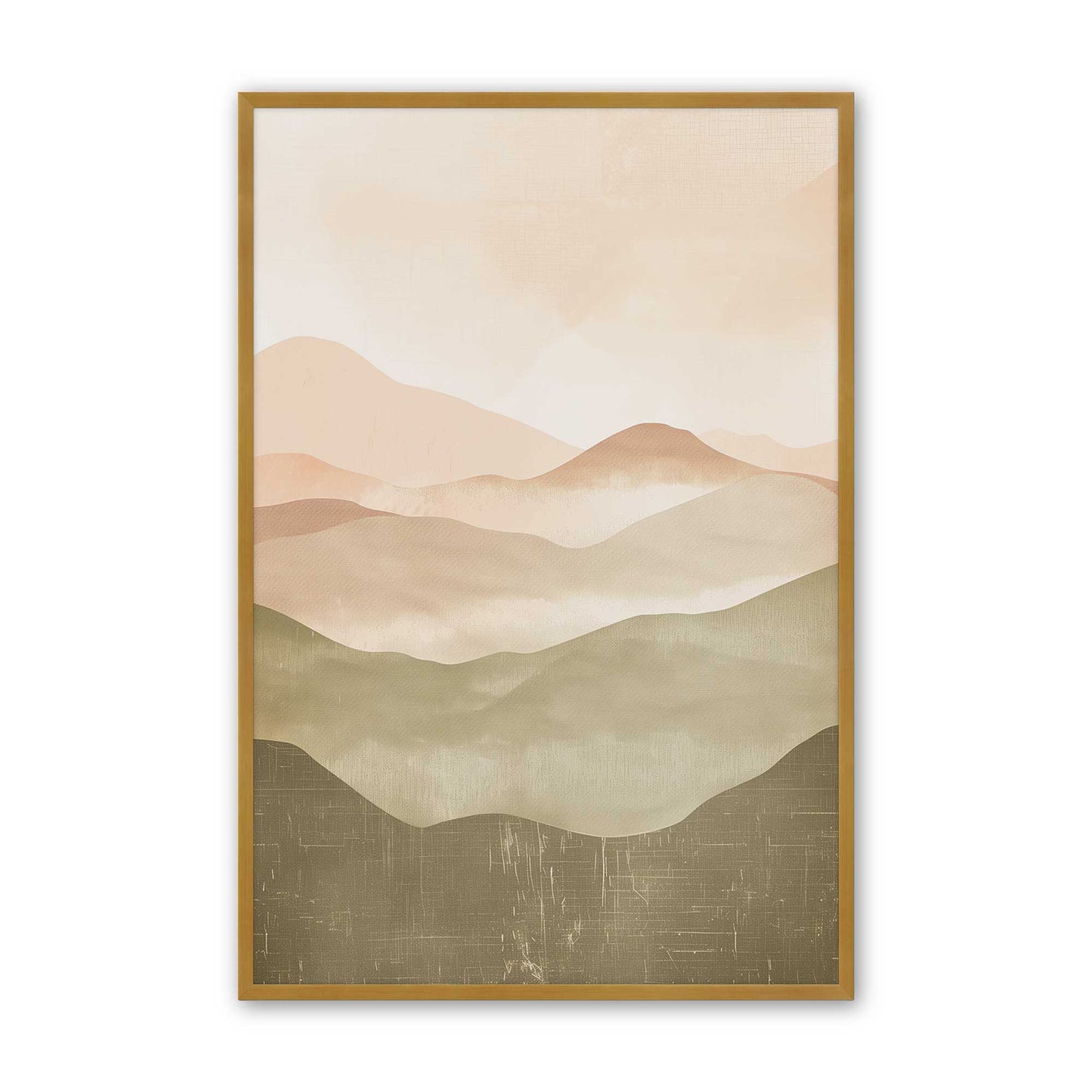 [Color:Polished Gold], Picture of art in a Polished Gold frame