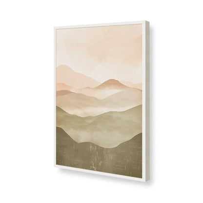[Color:Opaque White], Picture of art in a Opaque White frame of the corner