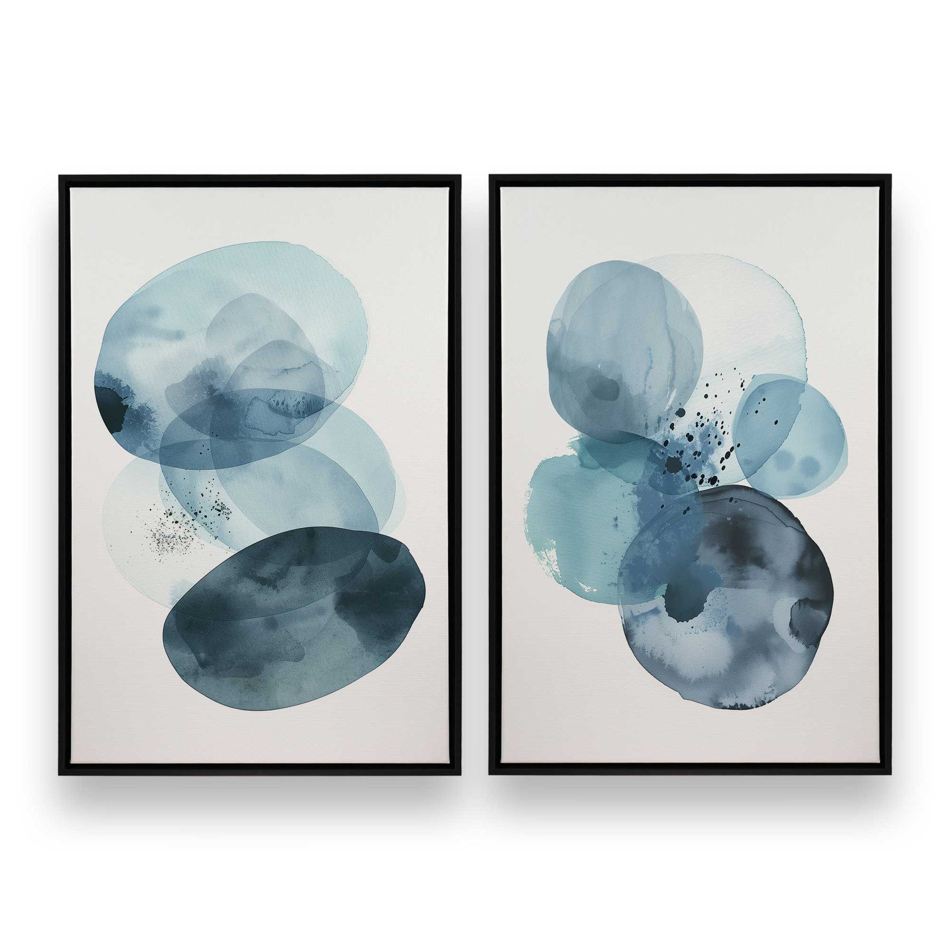 [Color:Satin Black], Picture of art in a Satin Black frame