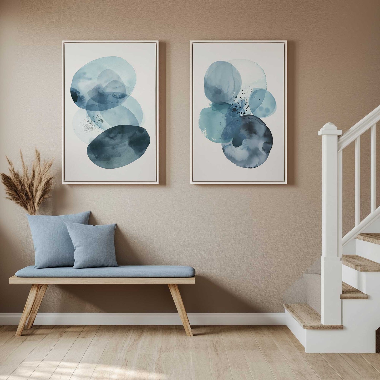 [Color:American Maple], Picture of art in a American Maple frame