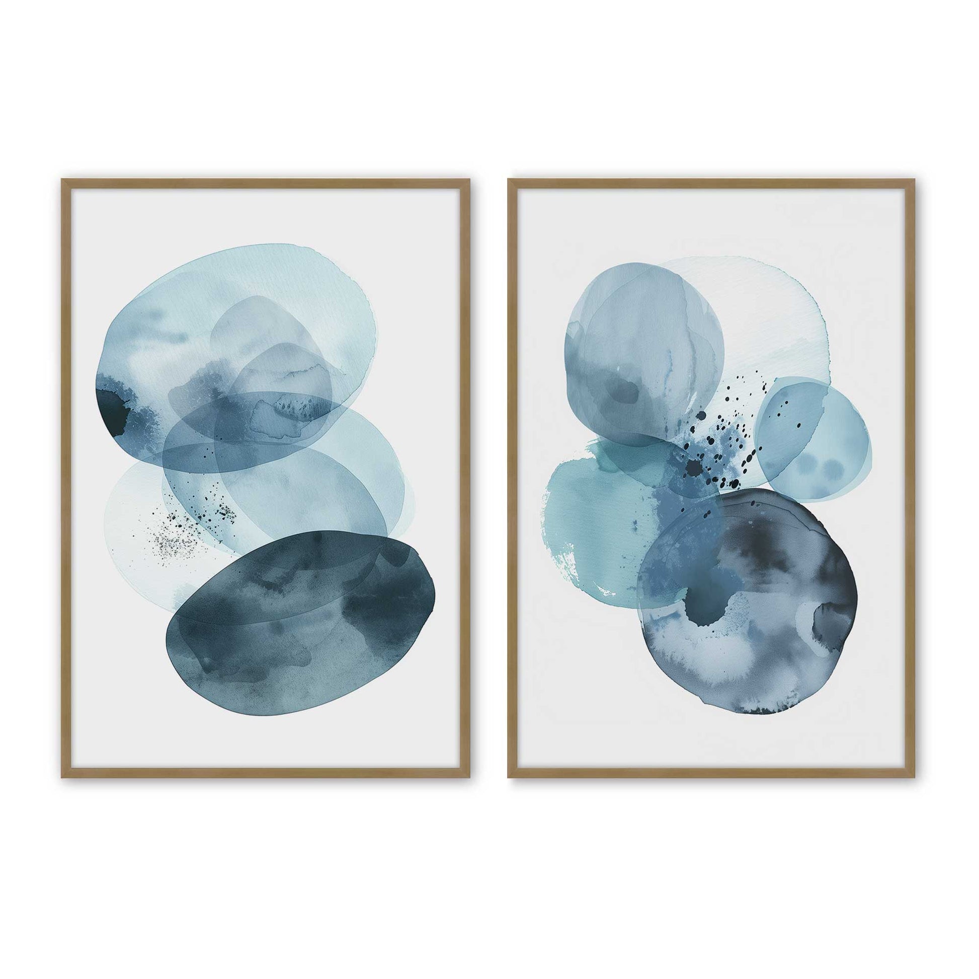 [Color:Brushed Gold], Picture of art in a Brushed Gold frame