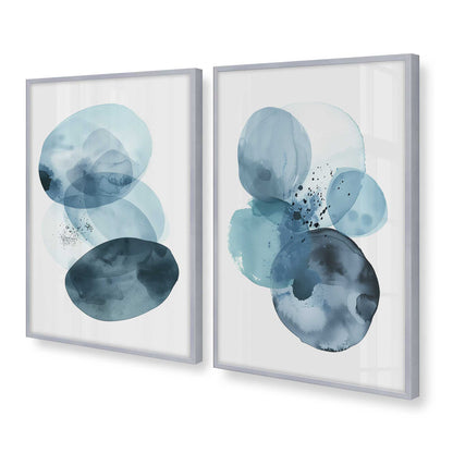 [Color:Polished Chrome], Picture of art in a Polished Chrome frame at an angle