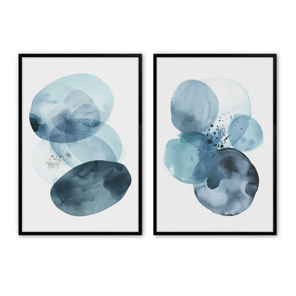 [Color:Satin Black], Picture of art in a Satin Black frame