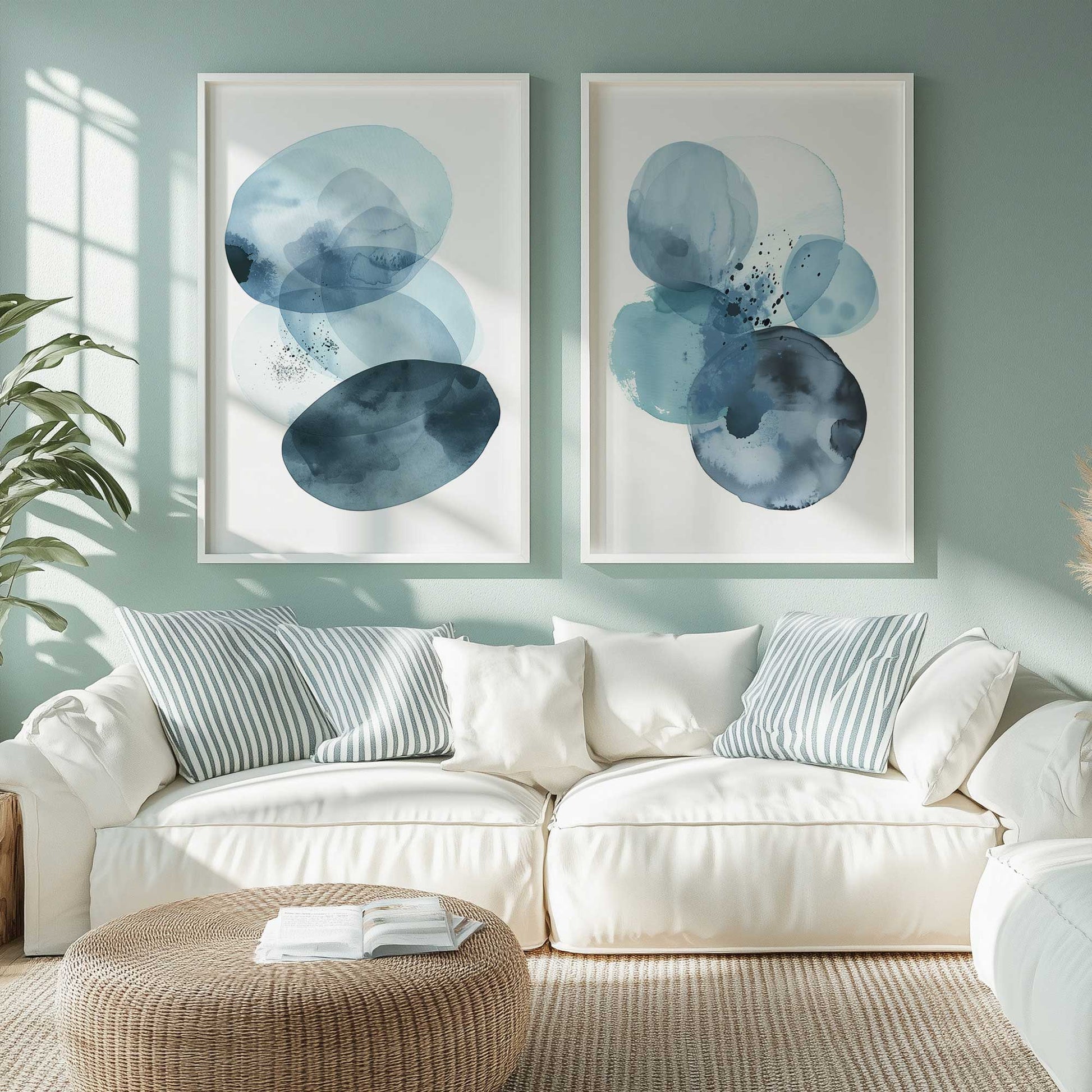 [Color:Opaque White], Picture of art in a Opaque White frame