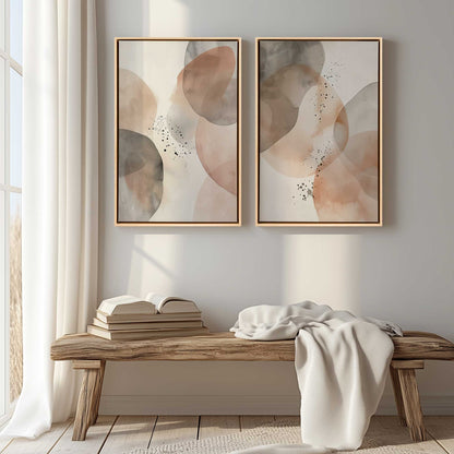 [Color:Opaque White], Picture of art in a White frame