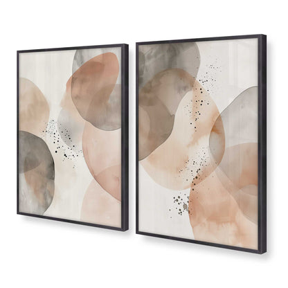 [Color:Weathered Zinc], Picture of art in a Weathered Zinc frame at an angle