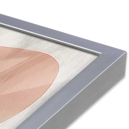 [Color:Polished Chrome], Picture of art in a Polished Chrome frame of the corner