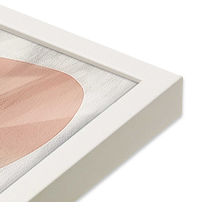 [Color:Opaque White], Picture of art in a Opaque White frame of the corner