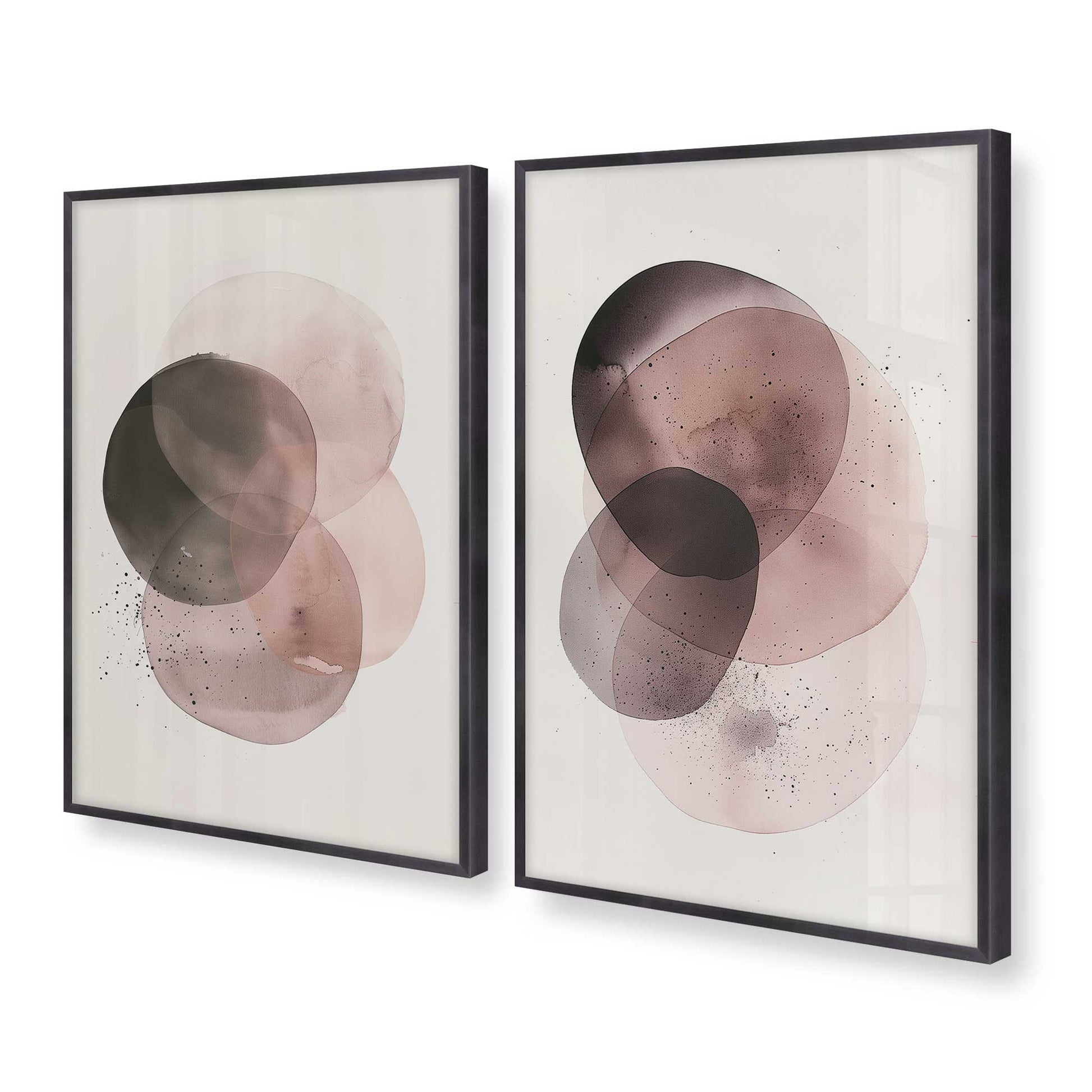 [Color:Weathered Zinc], Picture of art in a Weathered Zinc frame at an angle