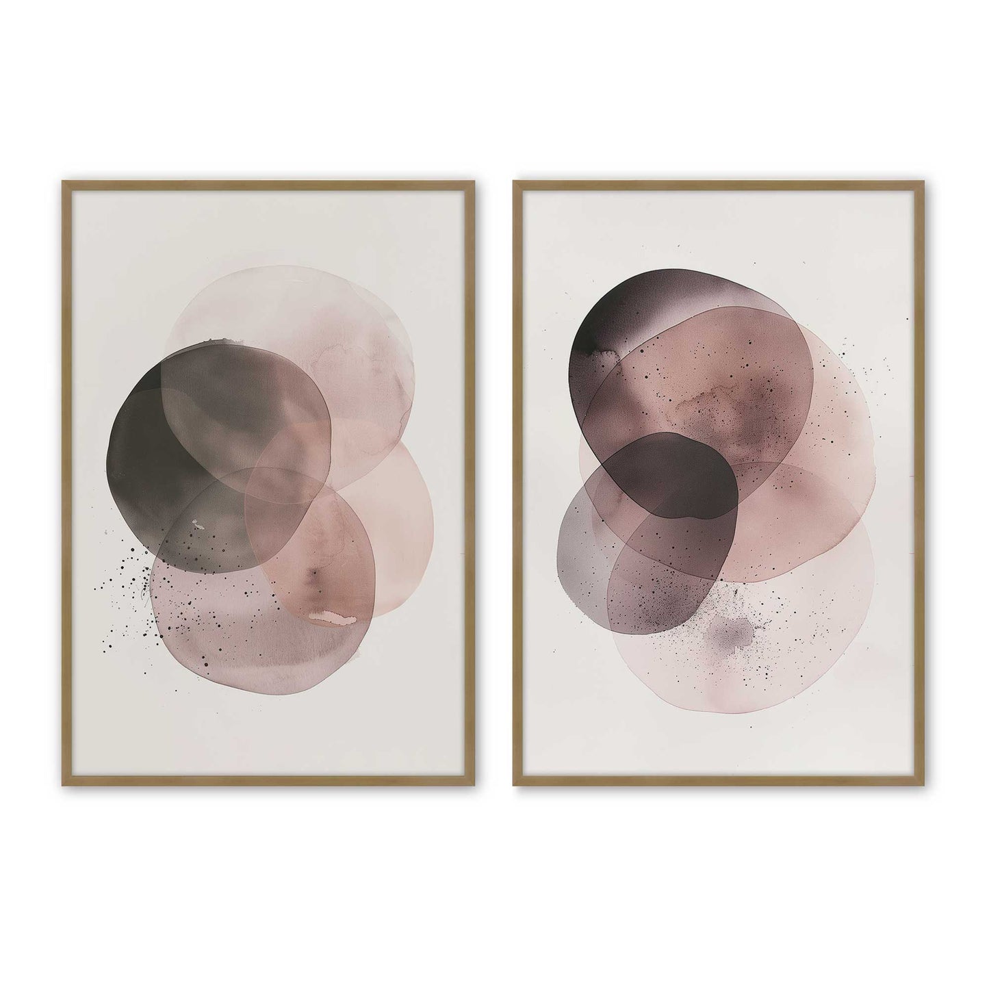 [Color:Brushed Gold], Picture of art in a Brushed Gold frame