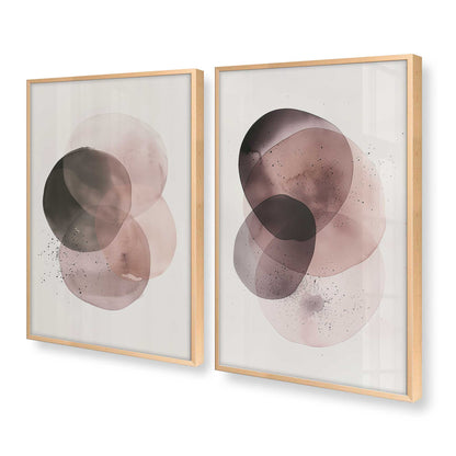 [Color:Raw Maple], Picture of art in a Raw Maple frame at an angle