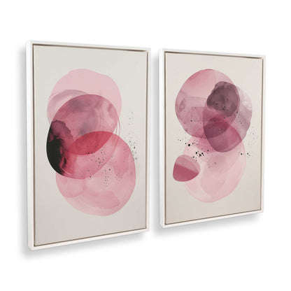 [Color:Opaque White], Picture of art in a White frame at an angle