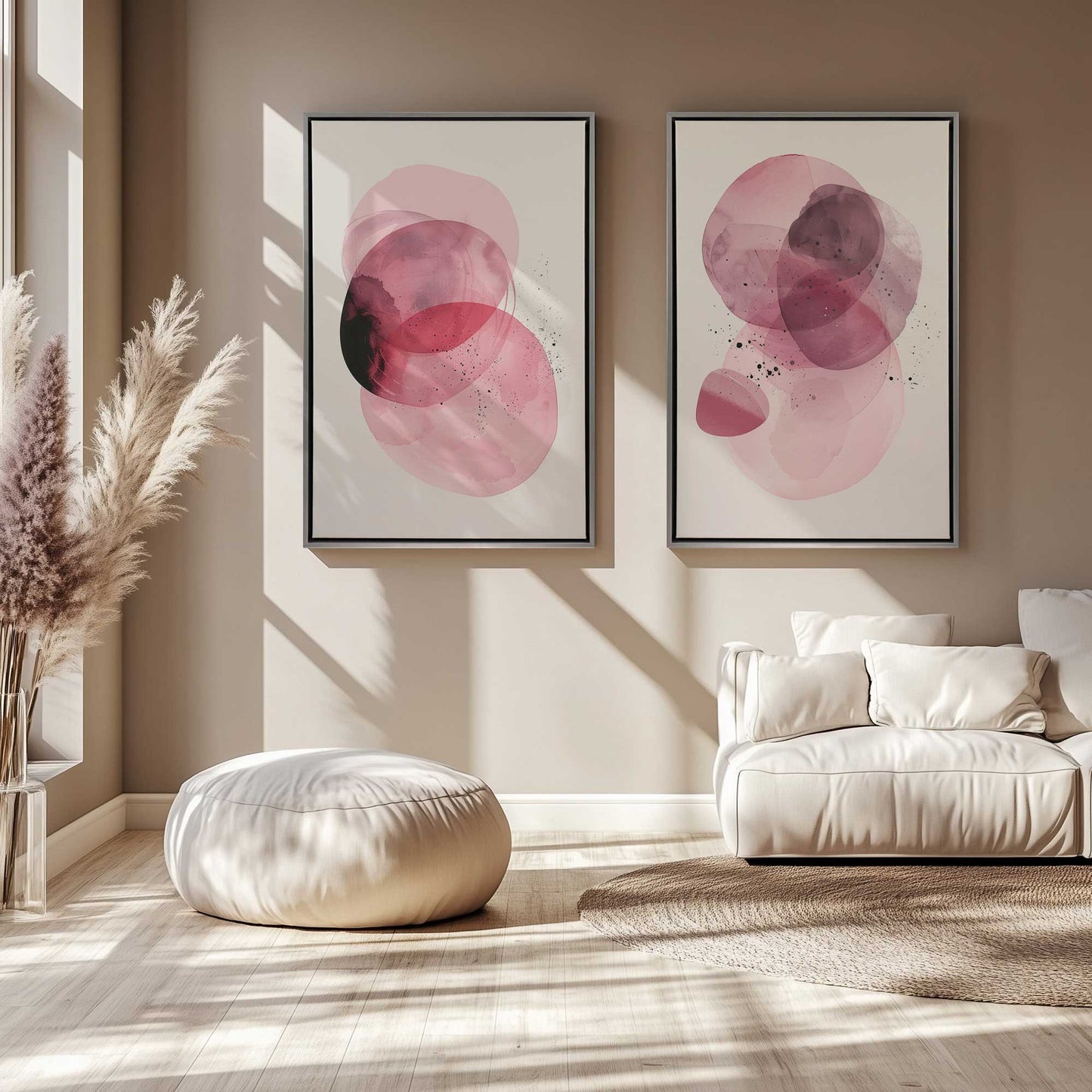 [Color:American Maple], Picture of art in a American Maple frame