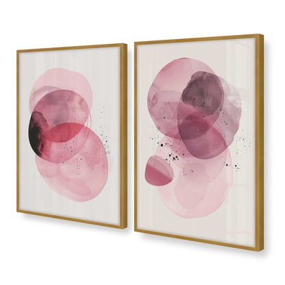 [Color:Polished Gold], Picture of art in a Polished Gold frame at an angle