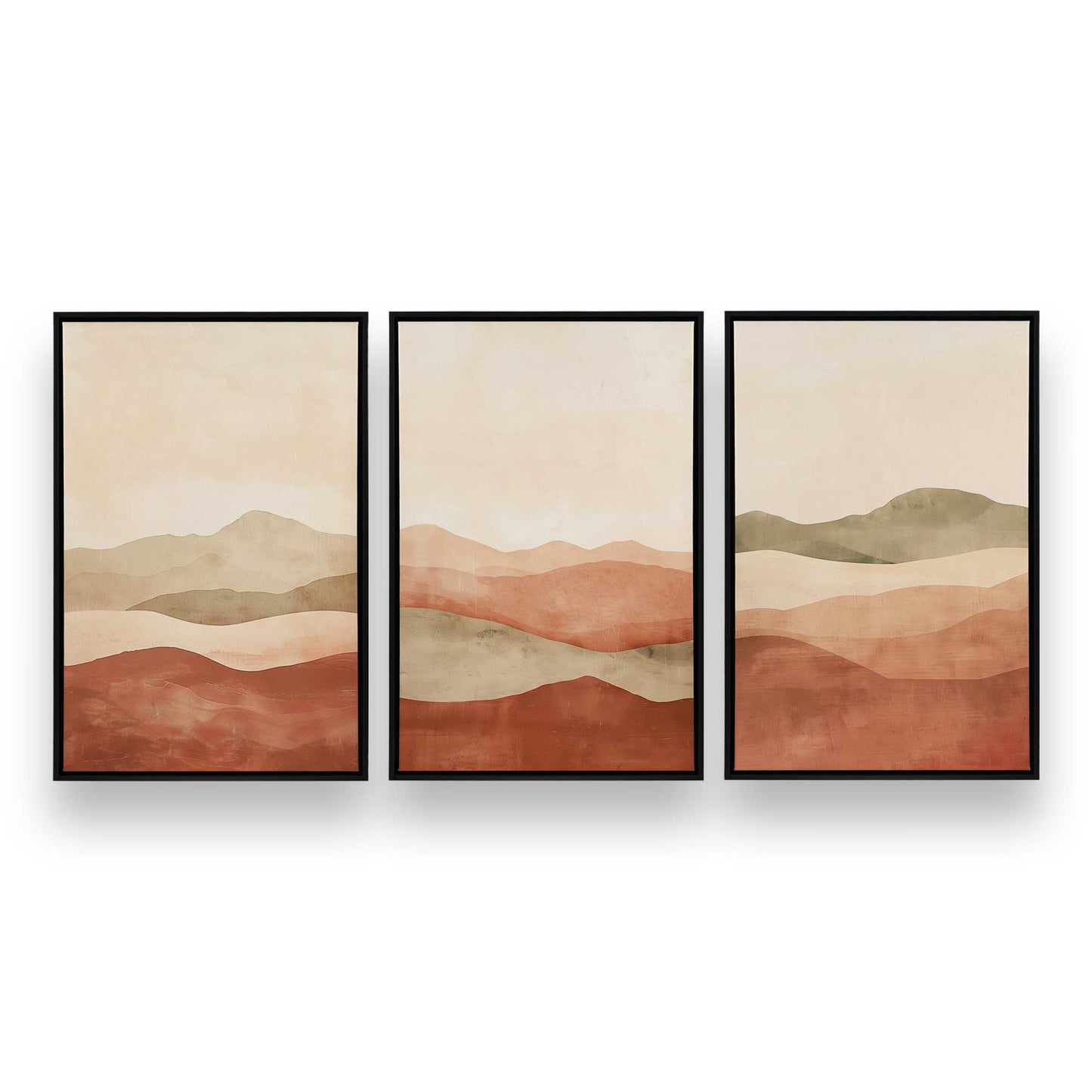 [Color:Satin Black], Picture of art in a Satin Black frame