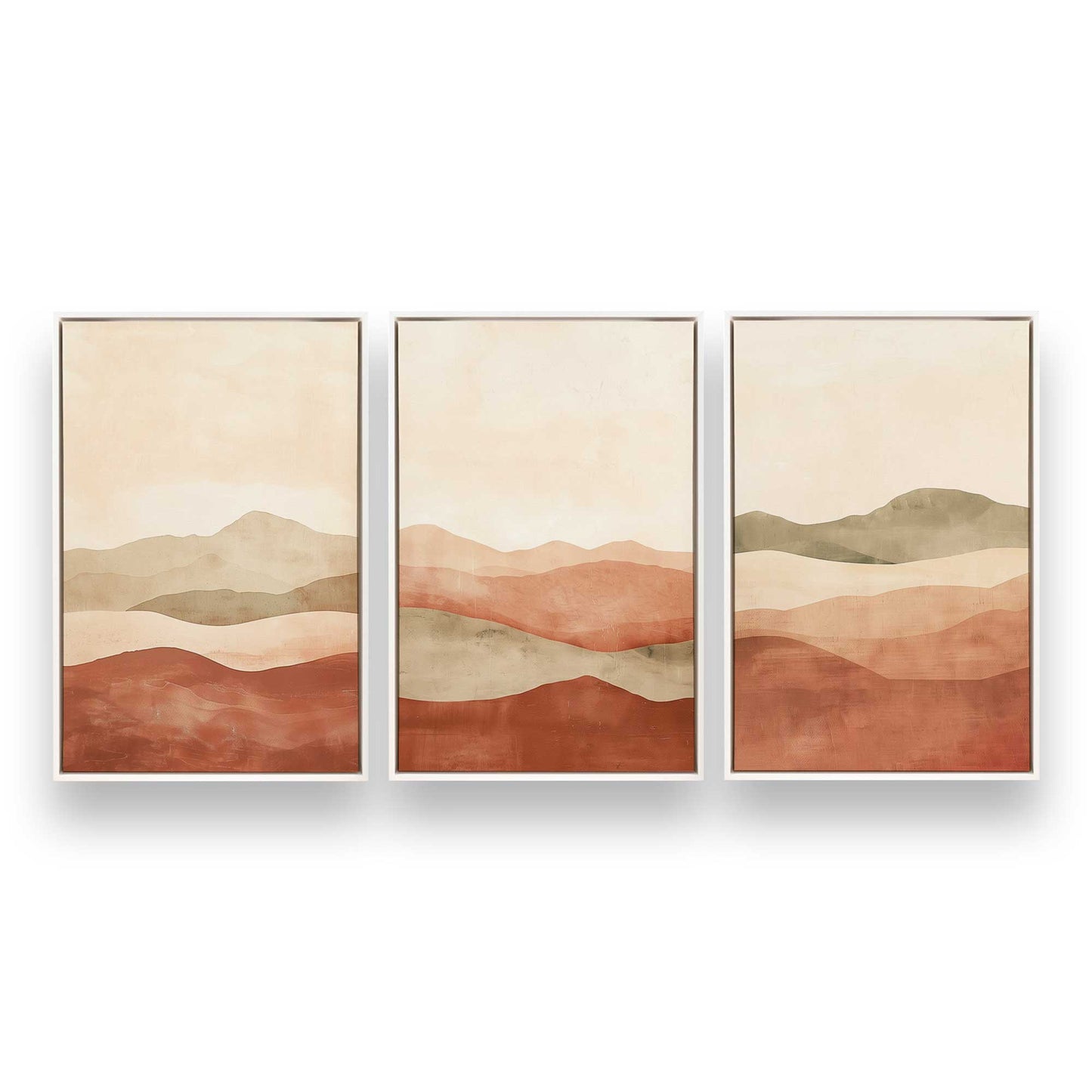 [Color:Opaque White], Picture of art in a White frame