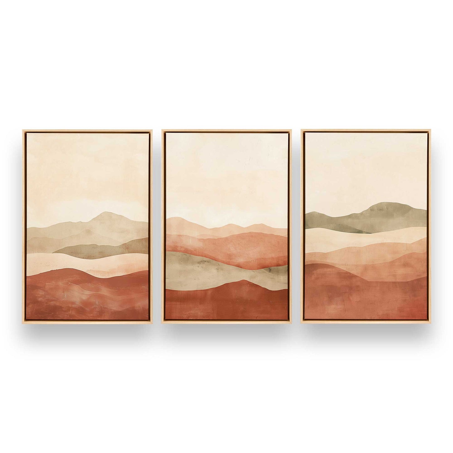 [Color:American Maple], Picture of art in a American Maple frame