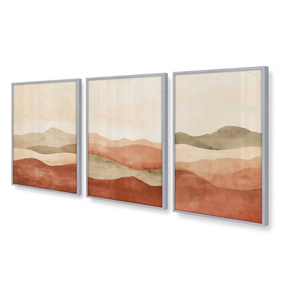 [Color:Polished Chrome], Picture of art in a Polished Chrome frame at an angle